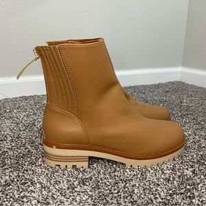 ZBY Brown Booties Women’s‎ Size 9.5